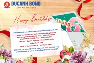 DUCANH BOND tổ chức chúc mừng sinh nhật cho CBCNV tháng 6.2025